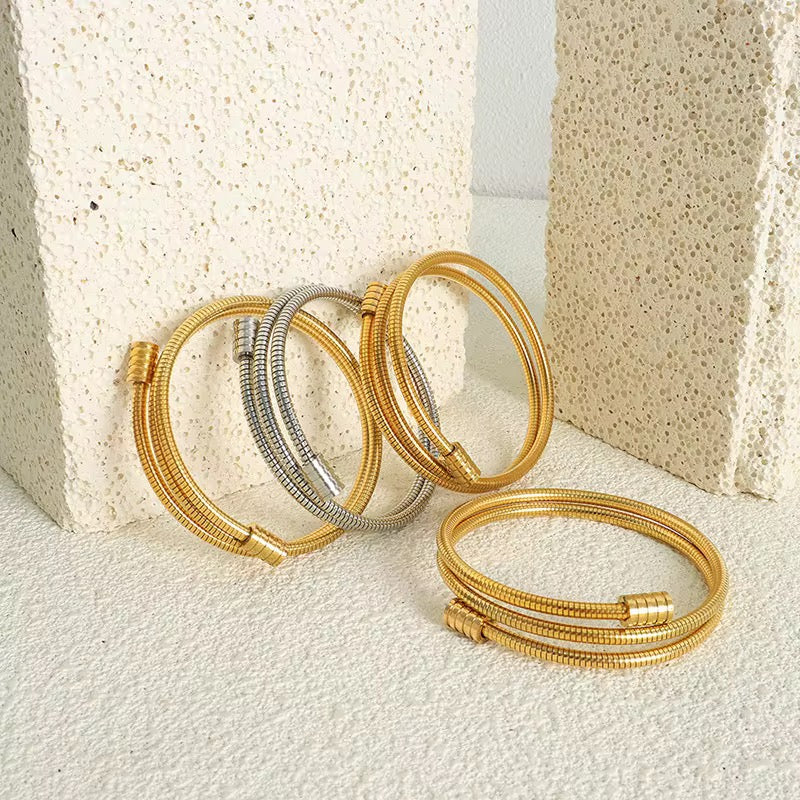 Snake Bangle Bracelet
