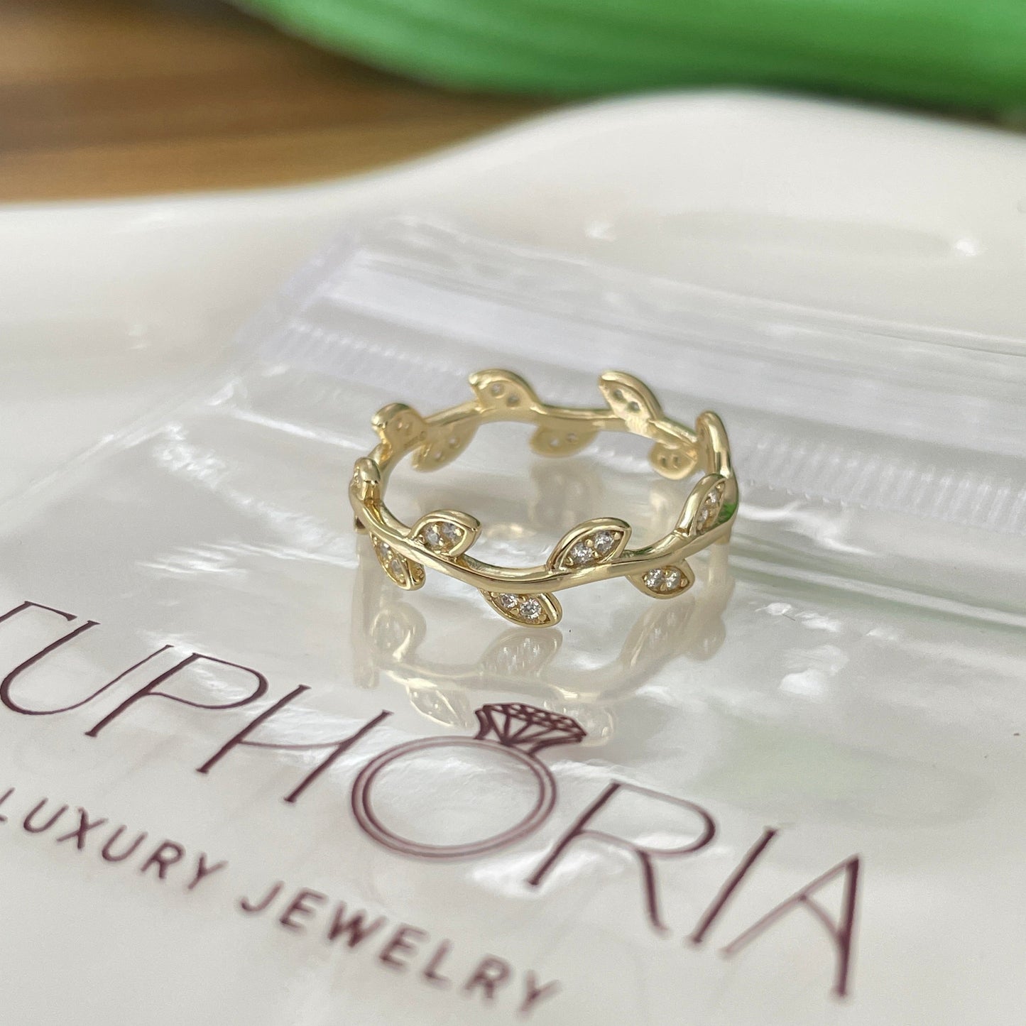 Leaf Ring Plata 925