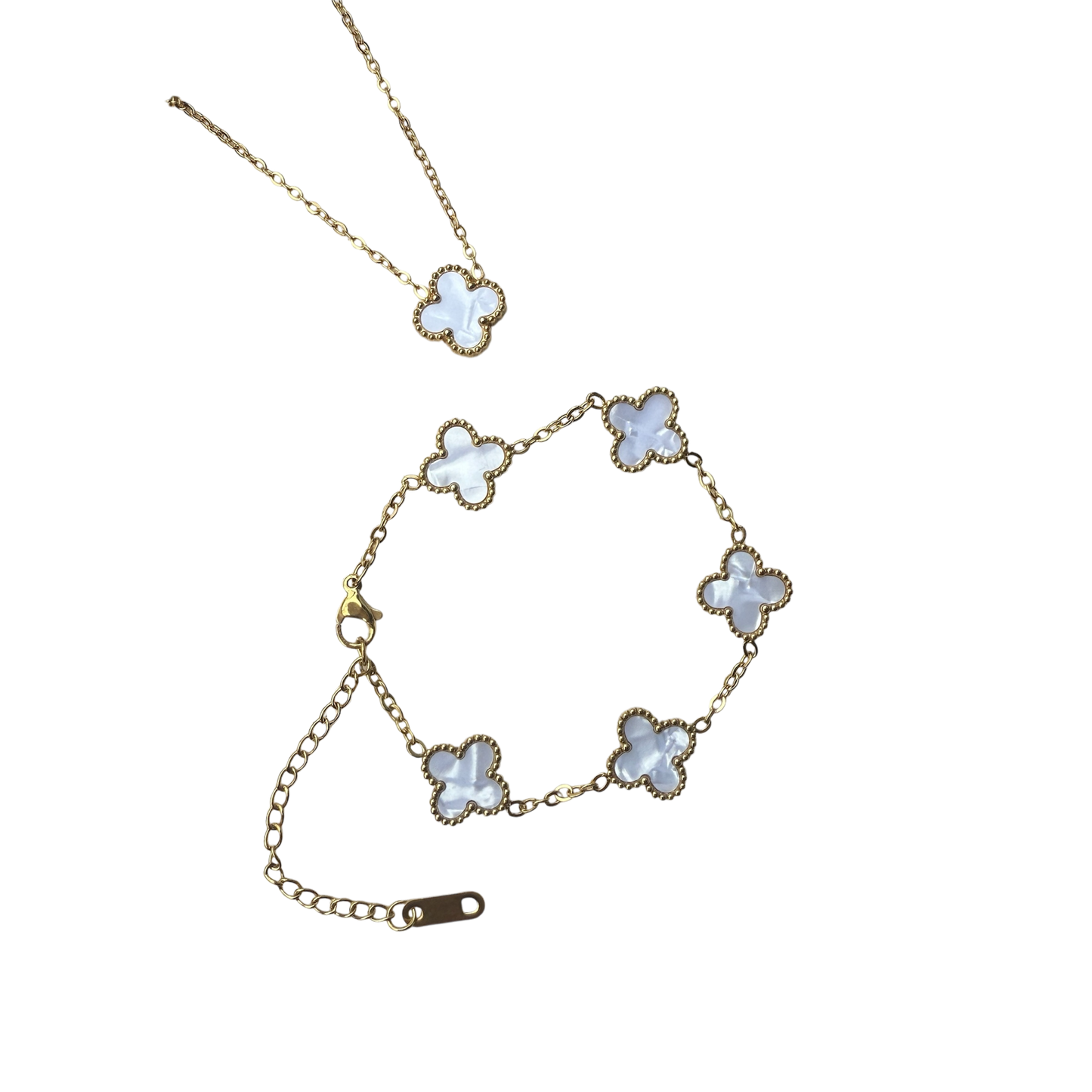 Clover set - (Cadena y Pulsera)
