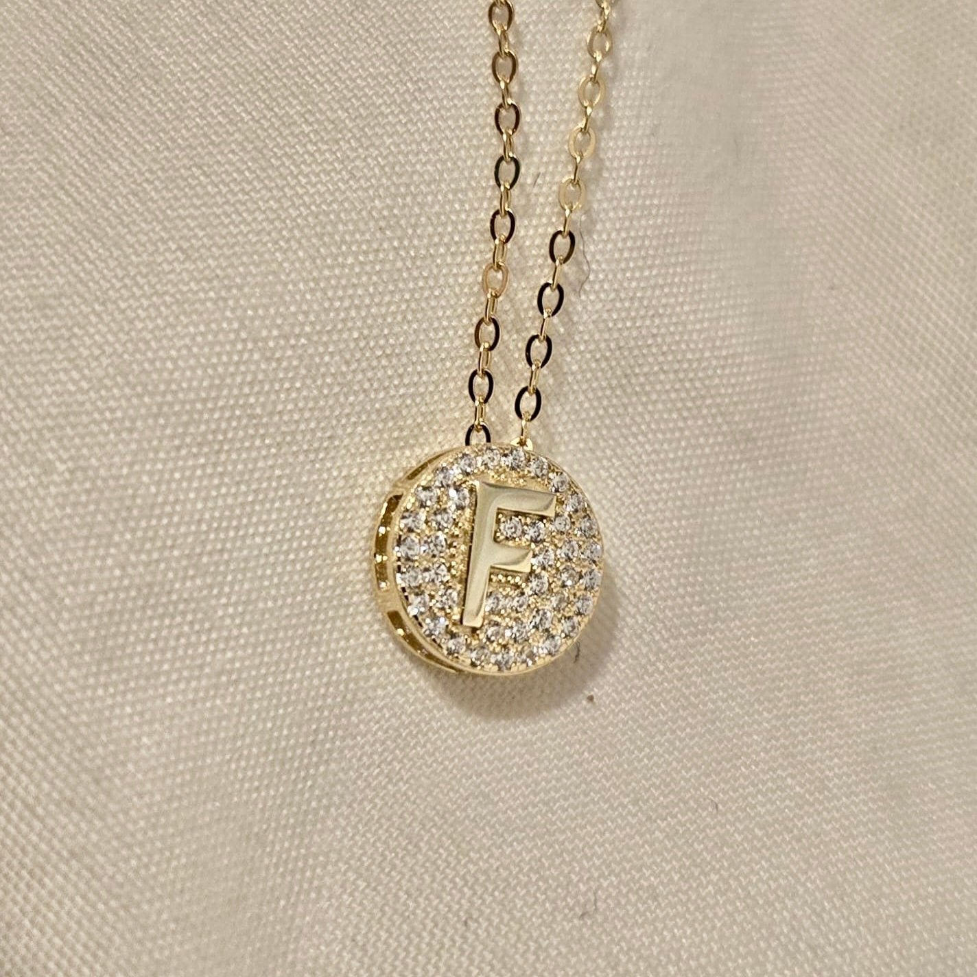 Letter Necklace Plata 925