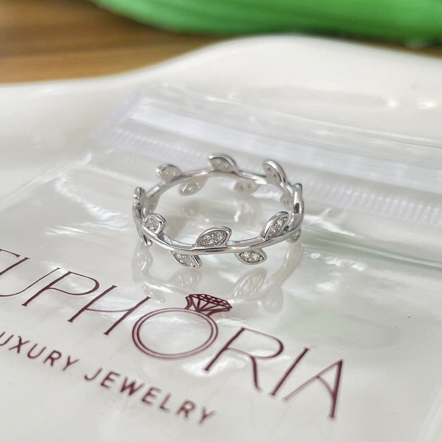 Leaf Ring Plata 925