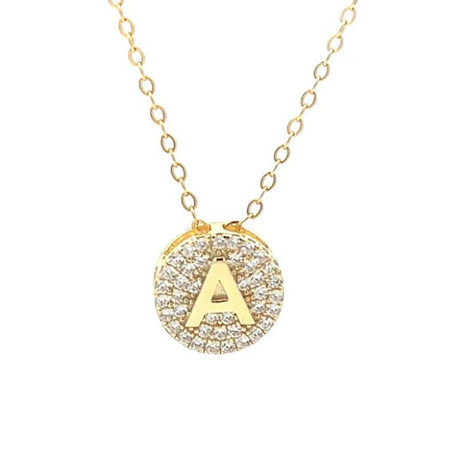 Letter Necklace Plata 925