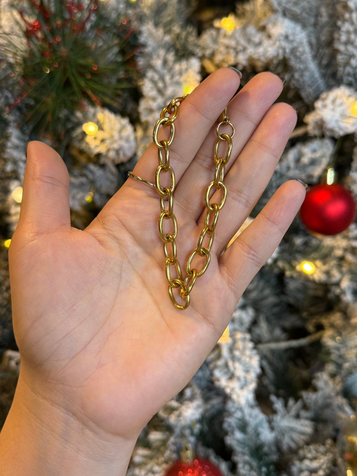 Chunky Necklace/Bracelet Set