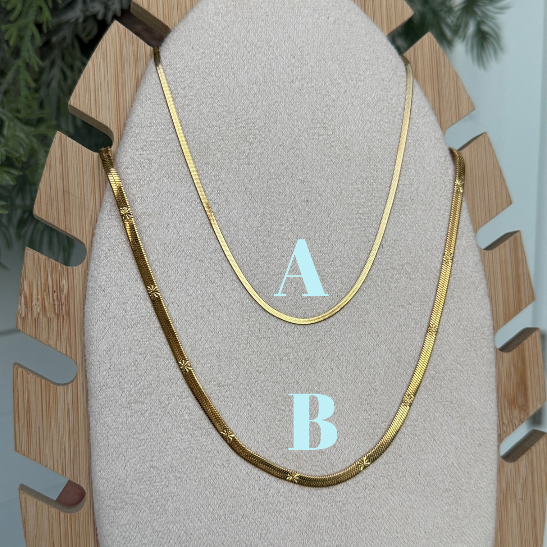 Flat Snake Necklace