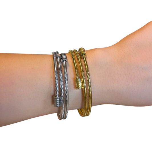 Snake Bangle Bracelet