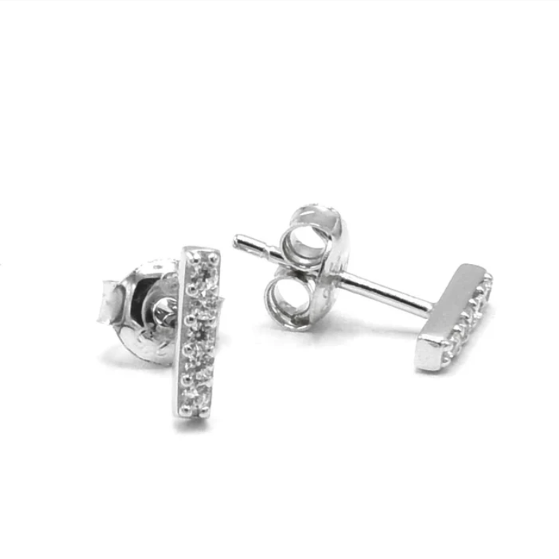Diamond Earrings Plata 925