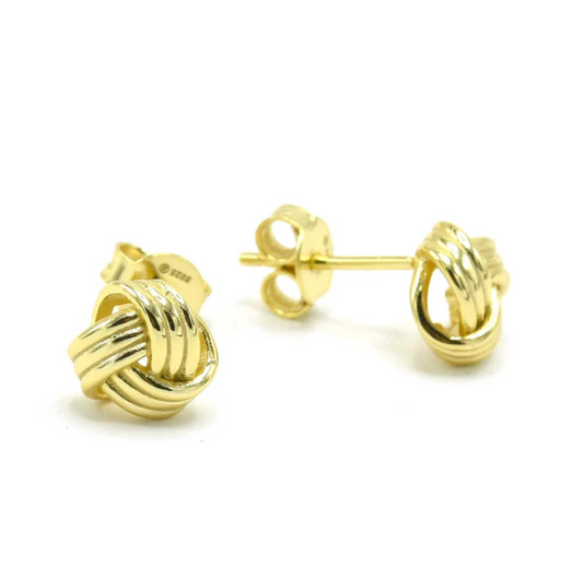 Knot Earrings Plata 925